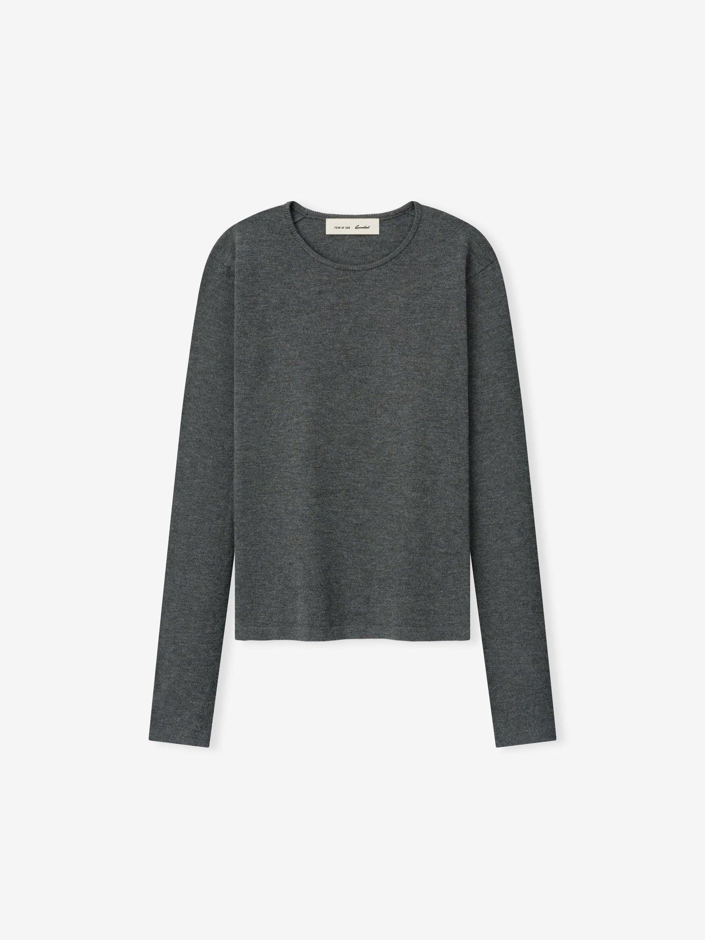 Womens Soft Knit Slim Longsleeve