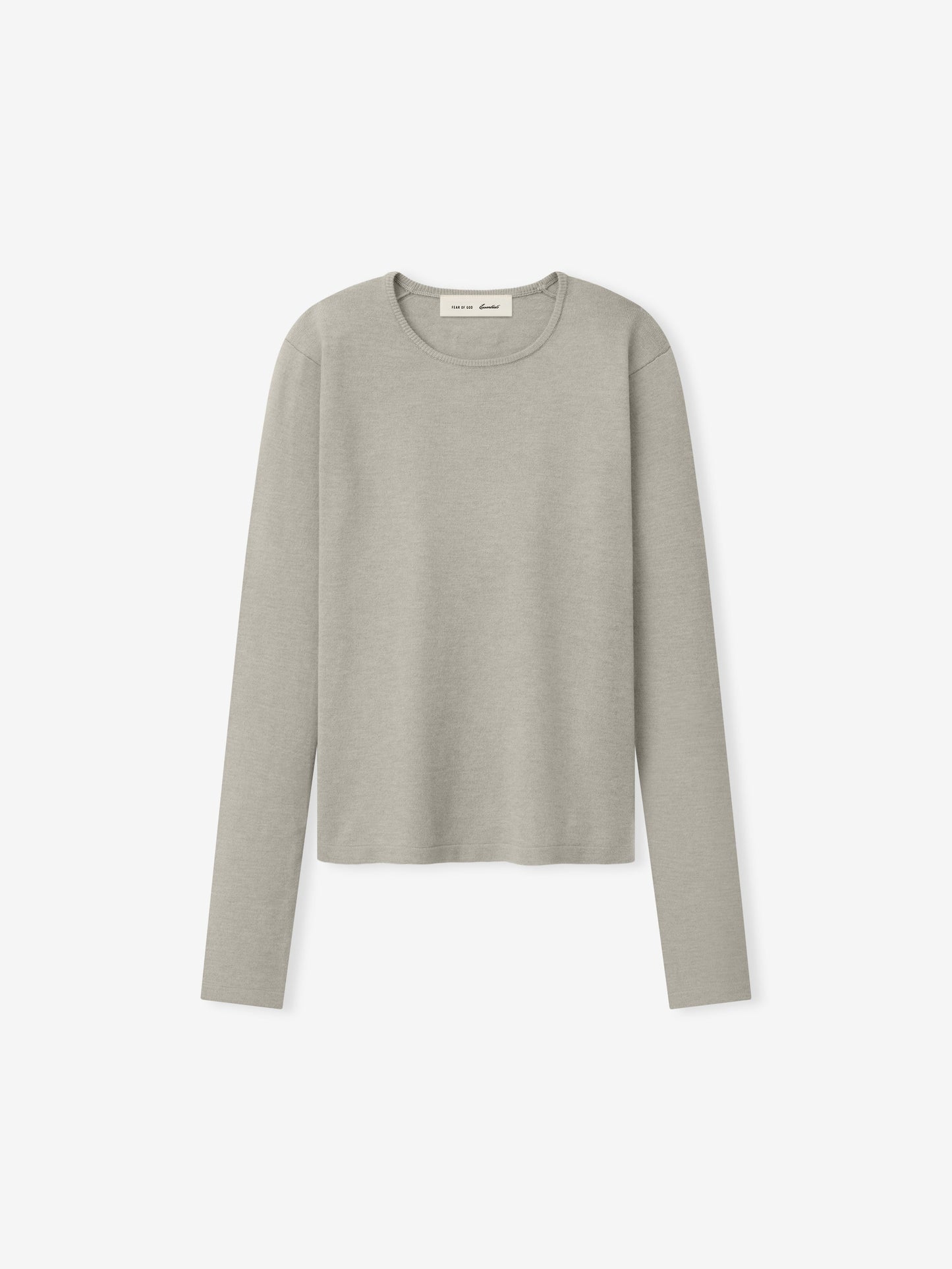 Womens Soft Knit Slim Longsleeve