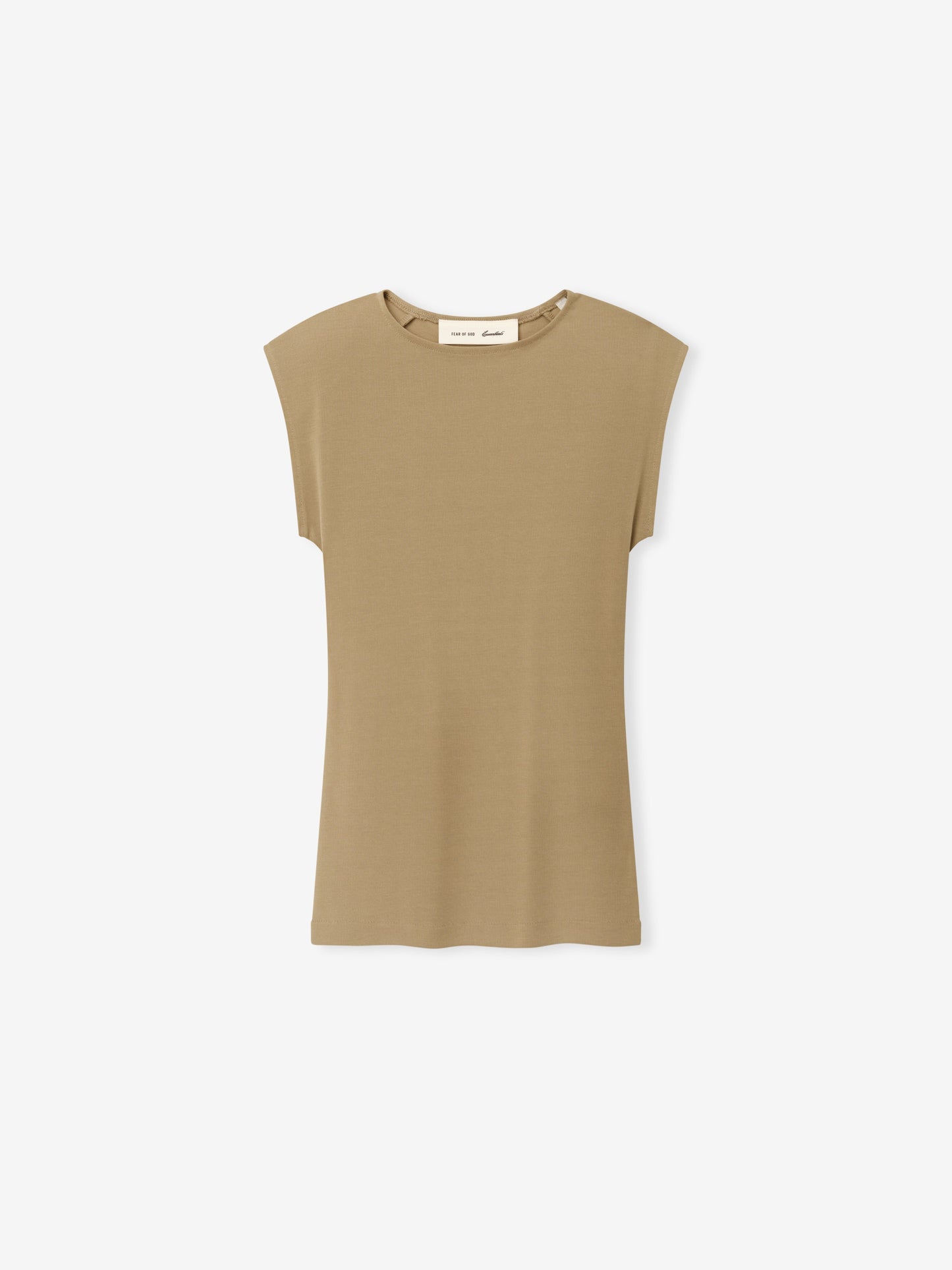 Womens Soft Rib Fitted Tank