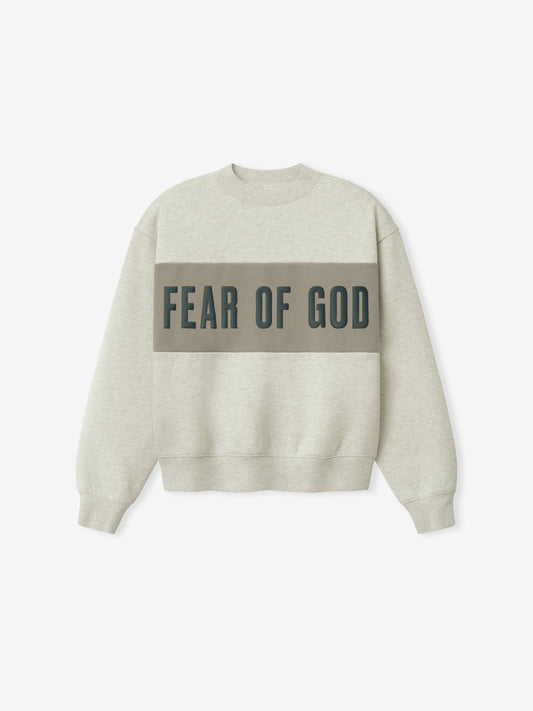 Womens Paneled Classic Sweatshirt