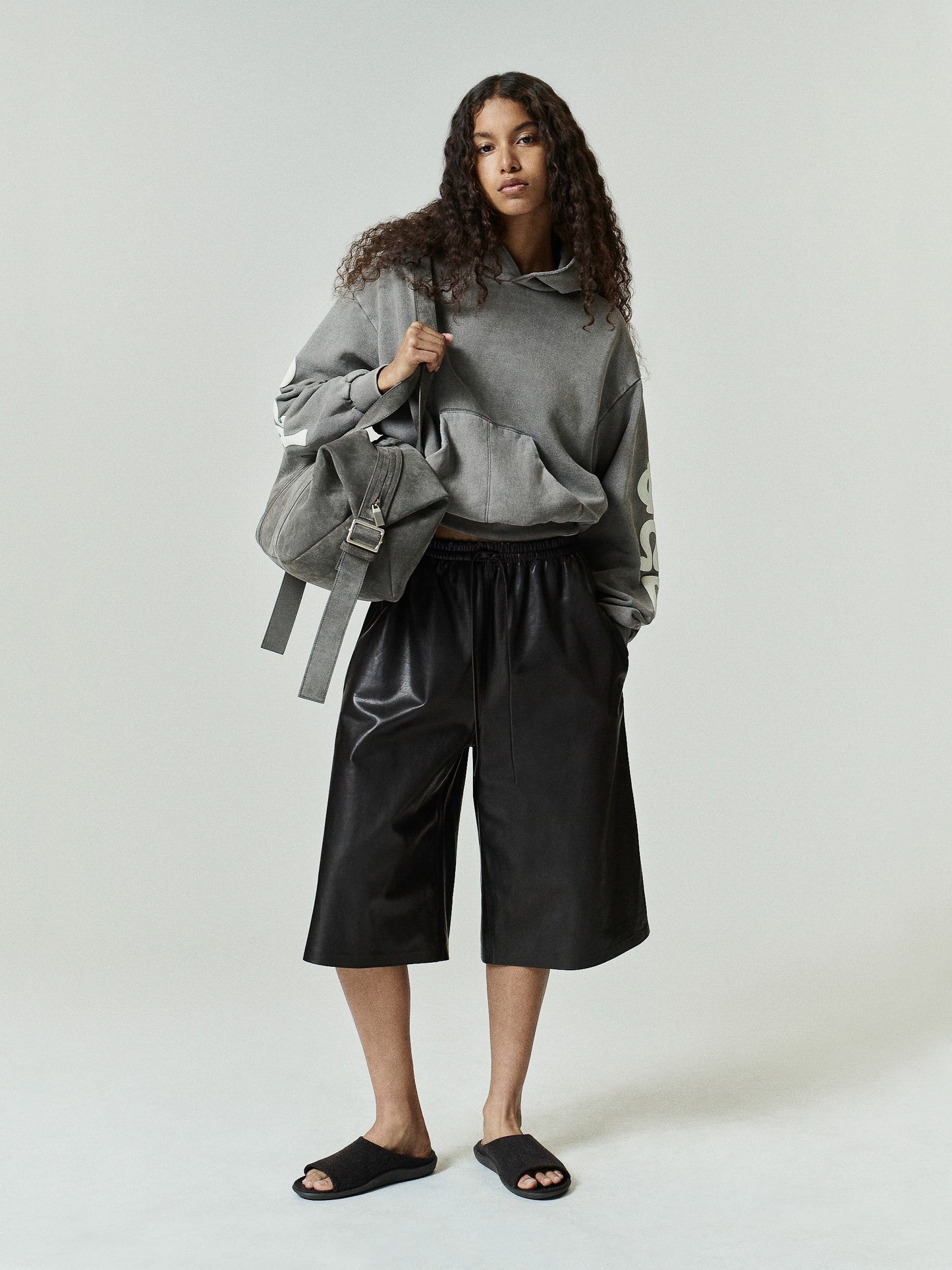 Womens 90s Fleece Hoodie Classic Fit