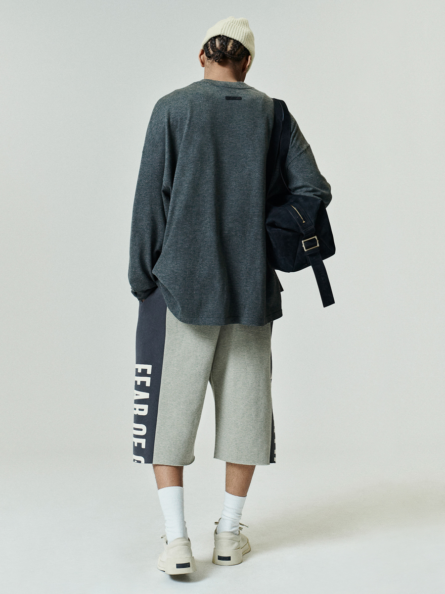 Panelled Raw Cut Off Sweatpant